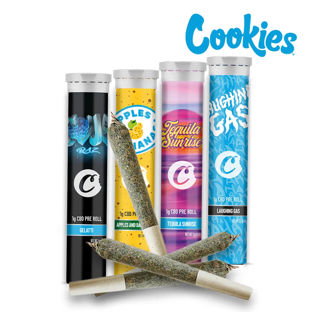 Cookies CBD Joint Bundle 4 Sorten