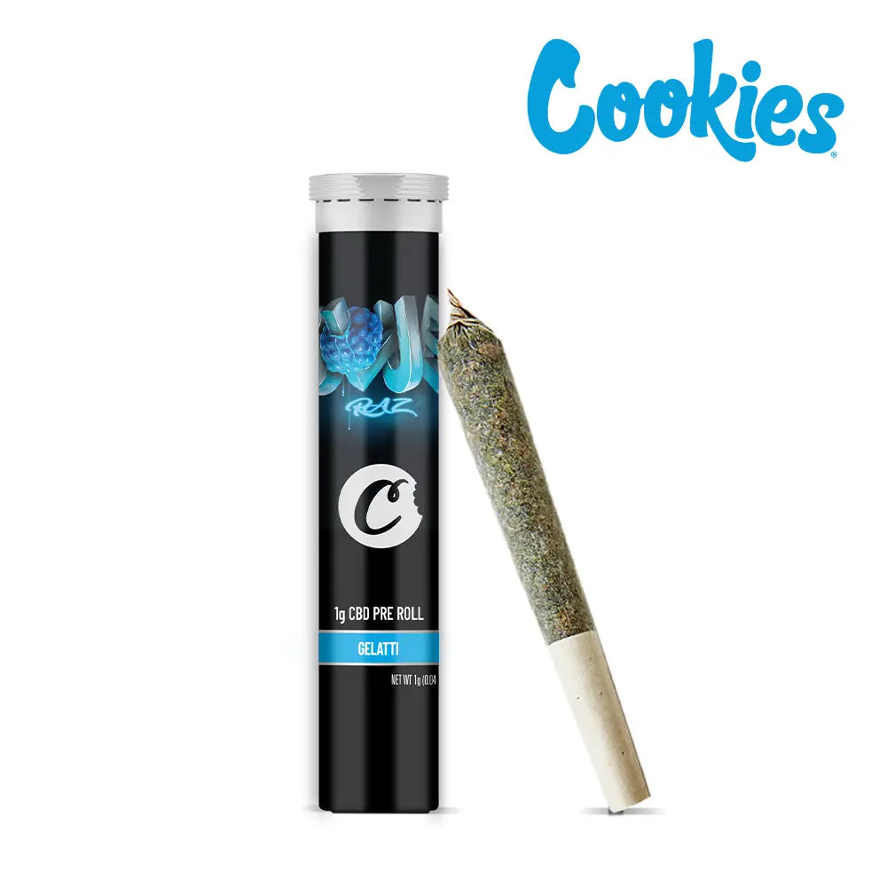 Cookie CBD Joint Blue Razz