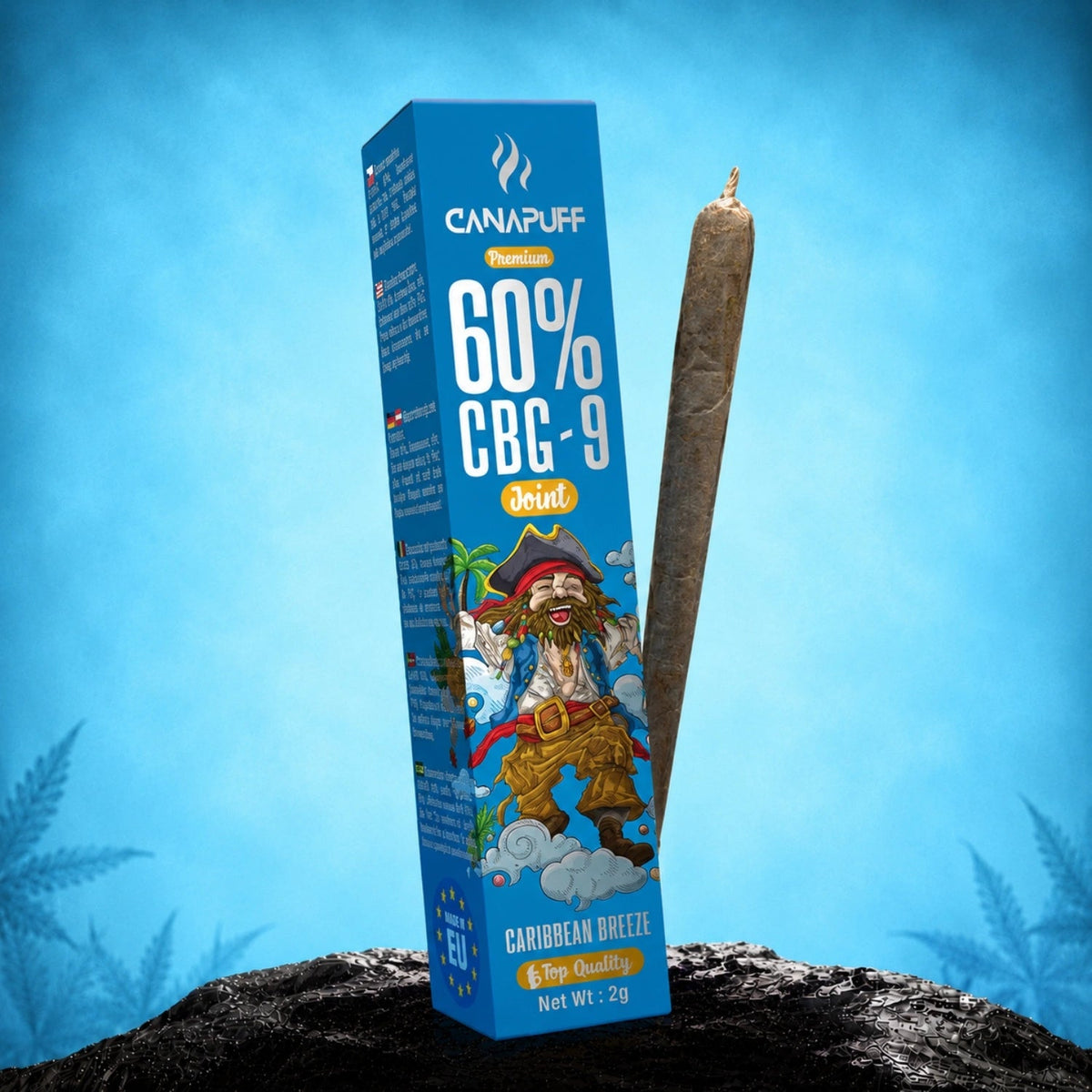 Canapuff CBG9 Joint Caribbean Breeze 60 %, 2g Pre-Roll