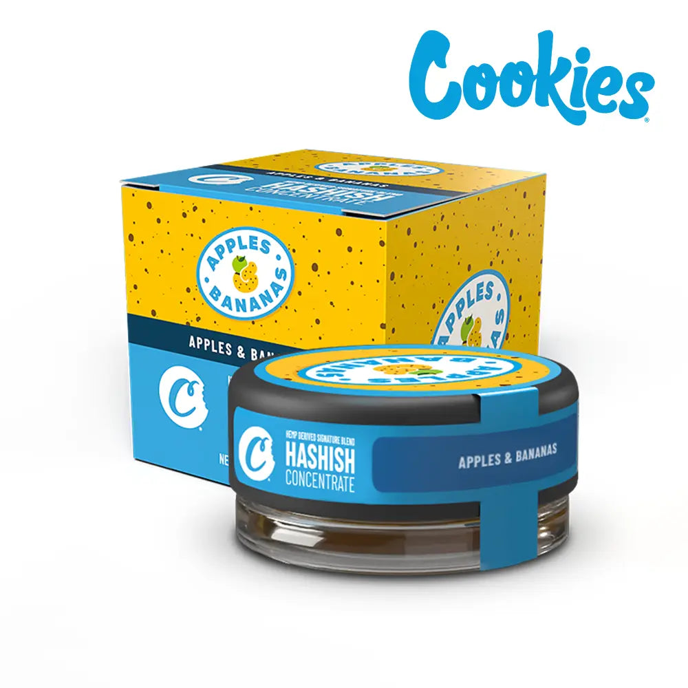 Cookeis Infused Hasch Apples and Bananas