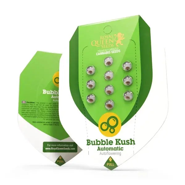 Royal Queen Seeds Autoflowering Bubble Kush Verpackung