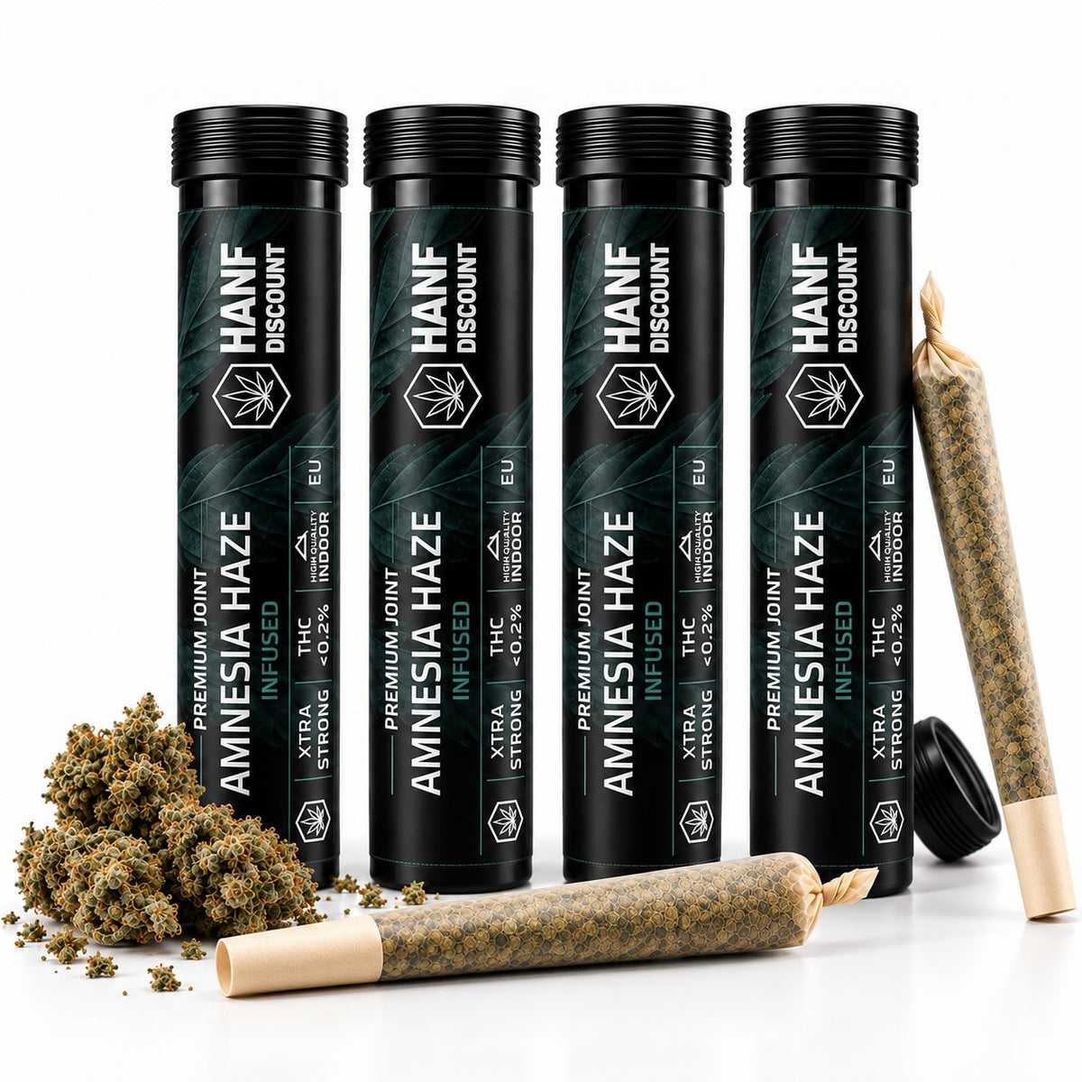 Infused Superior Joint Bundle | 4x Amensia Haze XTRA Strong