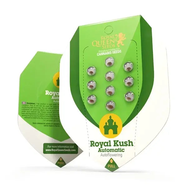 Royal Queen Seeds Autoflowering Royal Kush  Verpackung