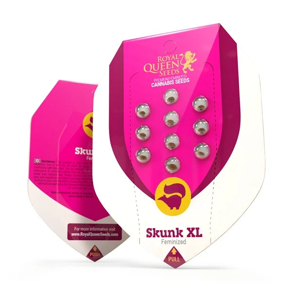 Royal Queen Seeds Feminisiert Skunk XL Verpackung