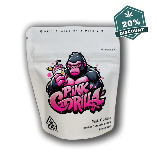 Baba Seeds Pink Gorilla Cali Cannabis Samen Verpackung