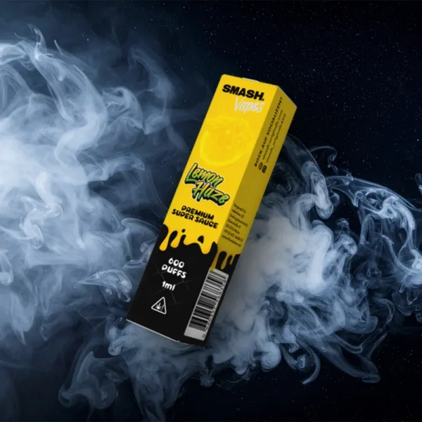 Smash Super Sauce Lemon Haze Vape Pen Verpackung