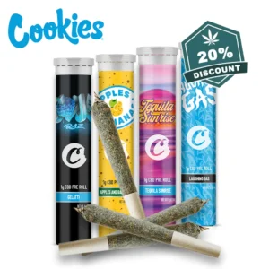  Cookies CBD Joints Bundle 20% Rabatt