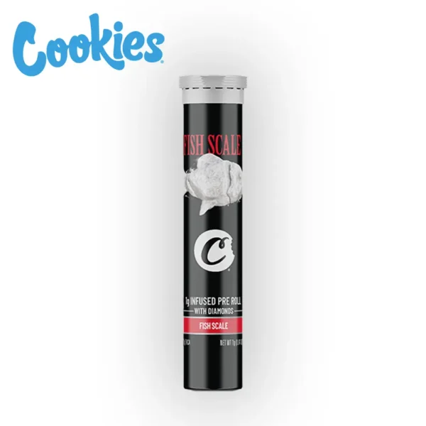 Cookies Infused Joint Fish Scale Premium Pre Roll Verpackung