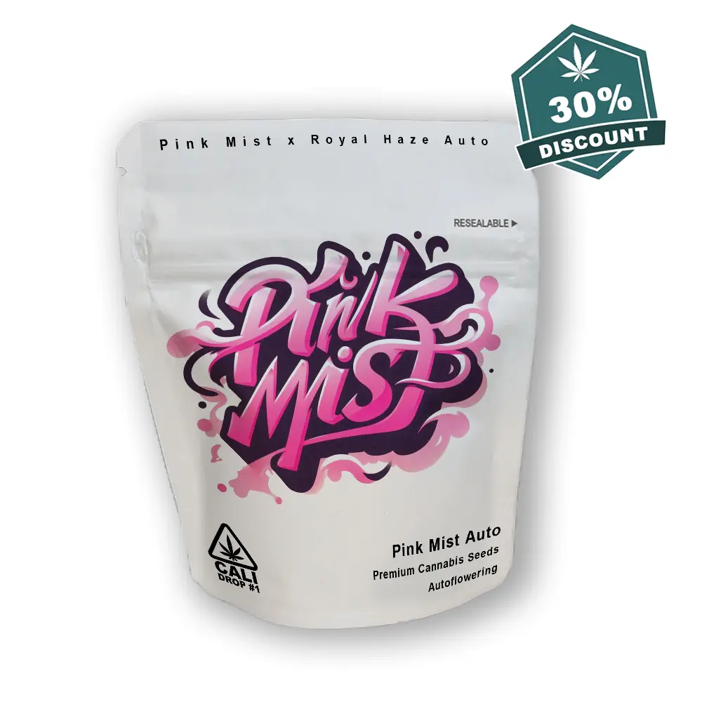 Baba Seeds Pink Mist Auto Verpackung - Hanf Discount Baba Seeds Pink Mist Auto 30% Verpackung