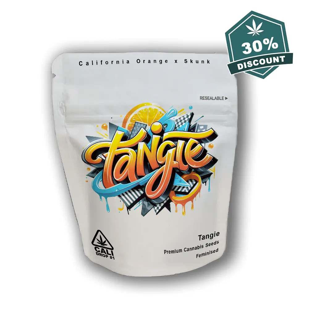 Baba Seeds Tangie Verpackung - Hanf Discount Baba Seeds Tangie Cali Cannabis Samen Verpackung